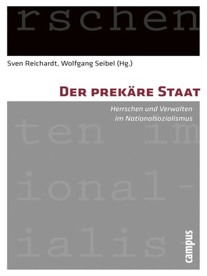 cover image of Der prekäre Staat